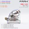 Sex Toy Small Mamba Male Chastity Device Metal Cock Cage with Anti-Fall Off Penile Bondage Stealth Penis Rings for Men Chastity