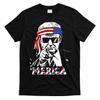 Merica Trump Happy 4th Of July Trump American Flag T-Shirt Unisex