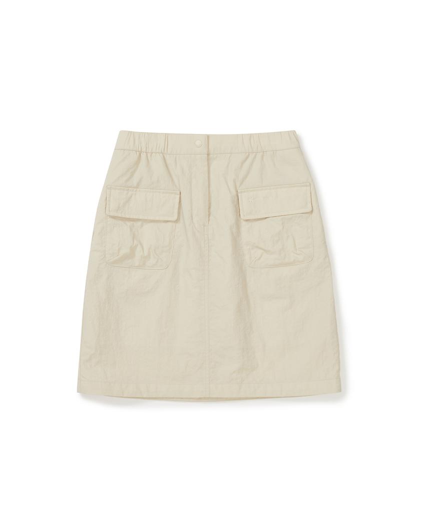 SNOWPEAK APPAREL Twillon Midi Skirt (S25Swtsk21) Cream