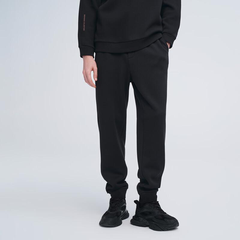 Men's GIOVANNI VALENTINO Fleece-Lined Cuffed Knit Sweatpants