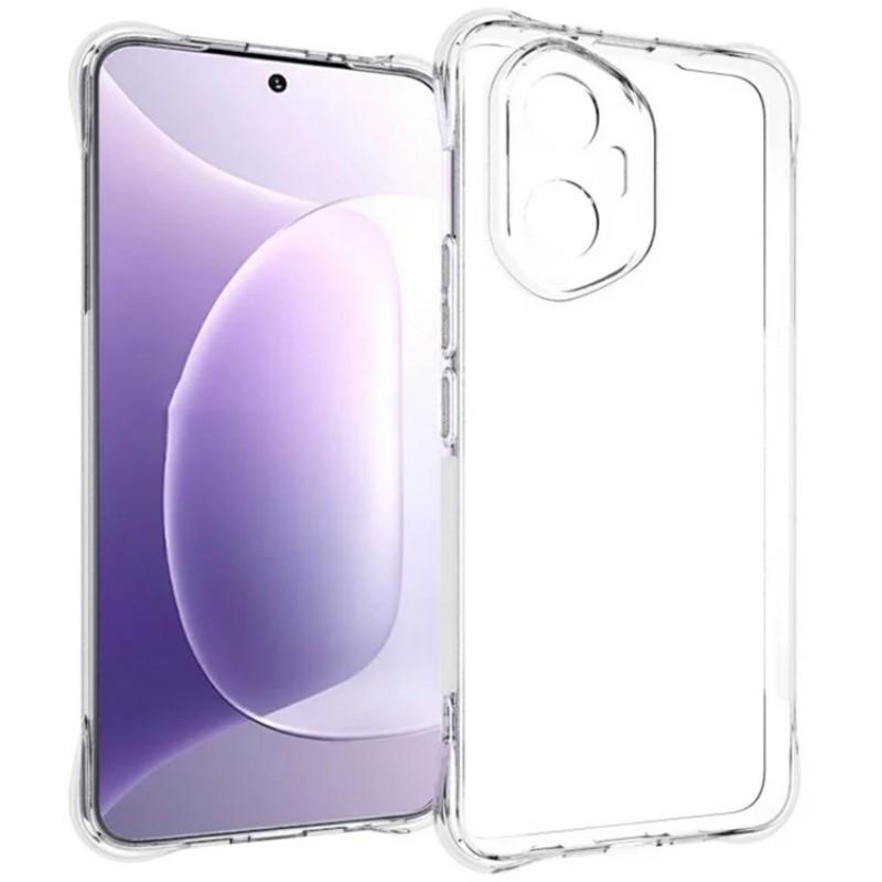 

For Honor 300 Clear TPU Case WANLONFENG TM Series 2.0mm Phone Back Cover Transparent