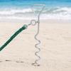 Rust-Proof Dog Ground Anchor Reinforced Dog Tether Stake Ground Spike Dog Stake  Beach