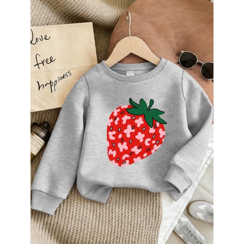 European Sizes Cute And Fun Printed Pattern, Thin And Versatile Comfortable Round Neck Hoodie for 0-3 Year Old Kids , Suitable for Outdoor Wear