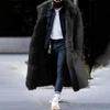 Herbst/Winter Kollektion: Herren Wildleder Plüsch Leder & Pelz Jacke - Verdickt, Warm, Integriertes Design