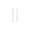 Rhodium Plated, Faux Crystal Earrings Women's Multicolor 5656430