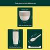 Disposable Rice Husk Tableware Set
