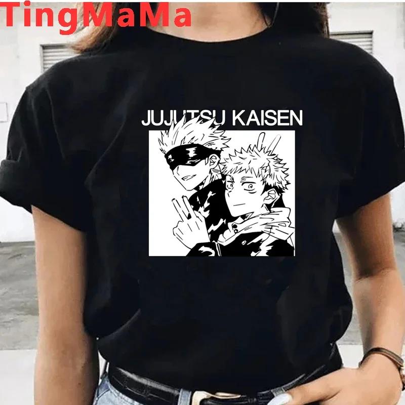 Japanese Anime Jujutsu Kaisen Unisex T Shirts Itadori Yuji Print Harajuku Tops RyoUnisex Sukuna Unisex Short Sleeves T-Shirt Unisex
