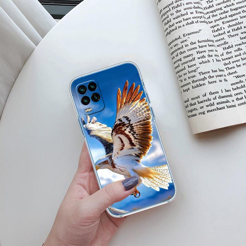 RP36 Hawk Eagle Transparent Phone Case for Motorola Moto Edge 20 30 40 50 S30 Fusion Ultra Pro Neo Lite + G200 G23