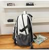 Lulu Japanese Casual Backpack Set: Large Capacity Schoolbag for College, Junior High Students, and Men & Women's Portable Use.