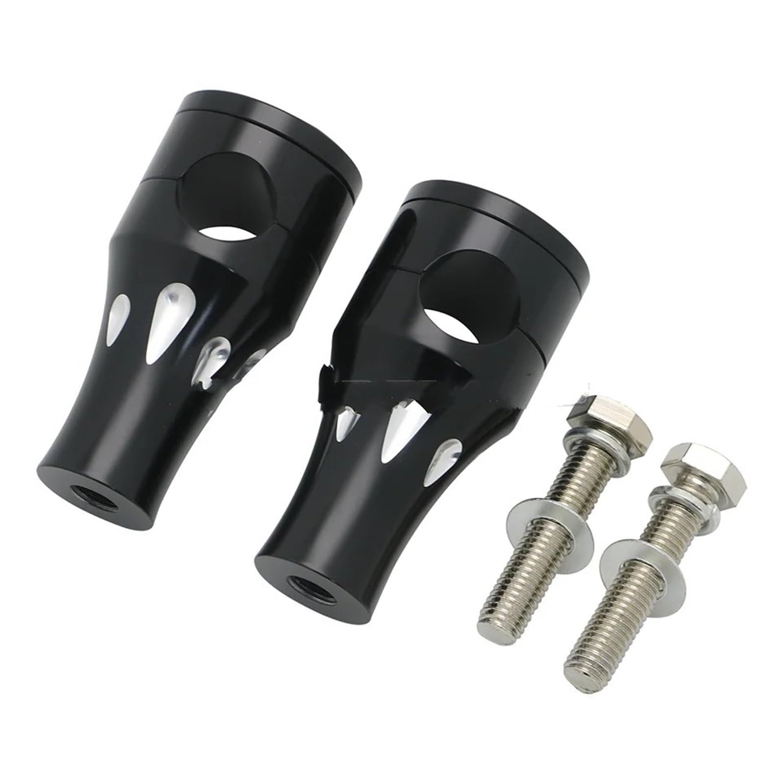 

Handlebar Riser Dragster V-Star DS400 650 XVS950 1100 XVS1300 Motorcycle 1 25MM Handlebar Riser Cruiser Chopper Clamp Mount Handlepost (Black) One size чёрный