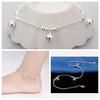 New Fashion Jewelry Bells Bead Foot Anklet Silver Plated Chain Ankle Bracelet