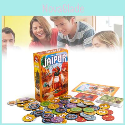 Jaipur Indian Merchant Family Interactive Tabletop Card Game For Fun Gatherings