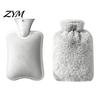 Explosion Proof Water Bag Hot Bottle with Plush Cover, 500/1000/2000ML Leak-proof Bag, Portable Cold Compress Pouch for Shoulder, Back, Hand,