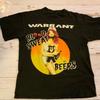 Warrant Vintage Blood Sweat And Beer Tour Schwarzes Herren S-234Xl T-Shirt E403