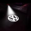 2Pcs For VW Volkswagen Golf 3 4 Sharan Touran Lavida Caddy Beetle Jetta MK4 Bora MK3 Polo LED Car Door Logo Light Projector Lamp CWS1 