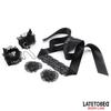 3 Piece Bondage Set Blindfold, Handcuffs and Nipple Covers