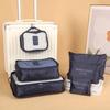 Oxford Cloth Travel Storage Bag for Shoes and Underwear, Packing Organizer Pouch