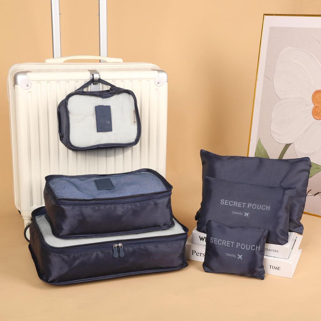Oxford Cloth Travel Storage Bag for Shoes and Underwear, Packing Organizer Pouch