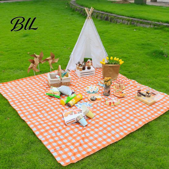 Copritavola usa e getta per feste Tovaglia a quadretti Impermeabile a scacchi da esterno per picnic Campeggio Barbecue Feste