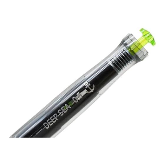 Maydahui 8pcs Novelty Ship Steering Wheel Ballpoint Pens, 0.5mm Black Ink, Cute and Funny Submarine Design, Rotating Pens for School, Office, Party