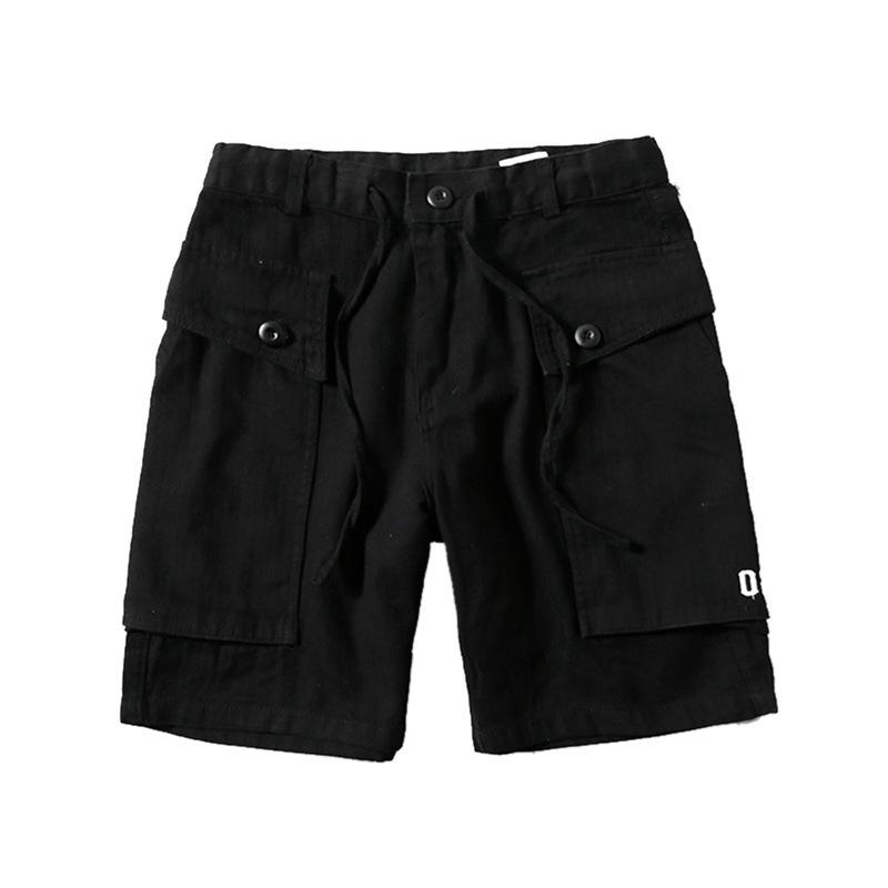 Pantalones Cargo para Hombre Sueltos Multibolsillos Pantalones Cortos Grandes para Hombre Pantalones Casuales de Playa de Verano