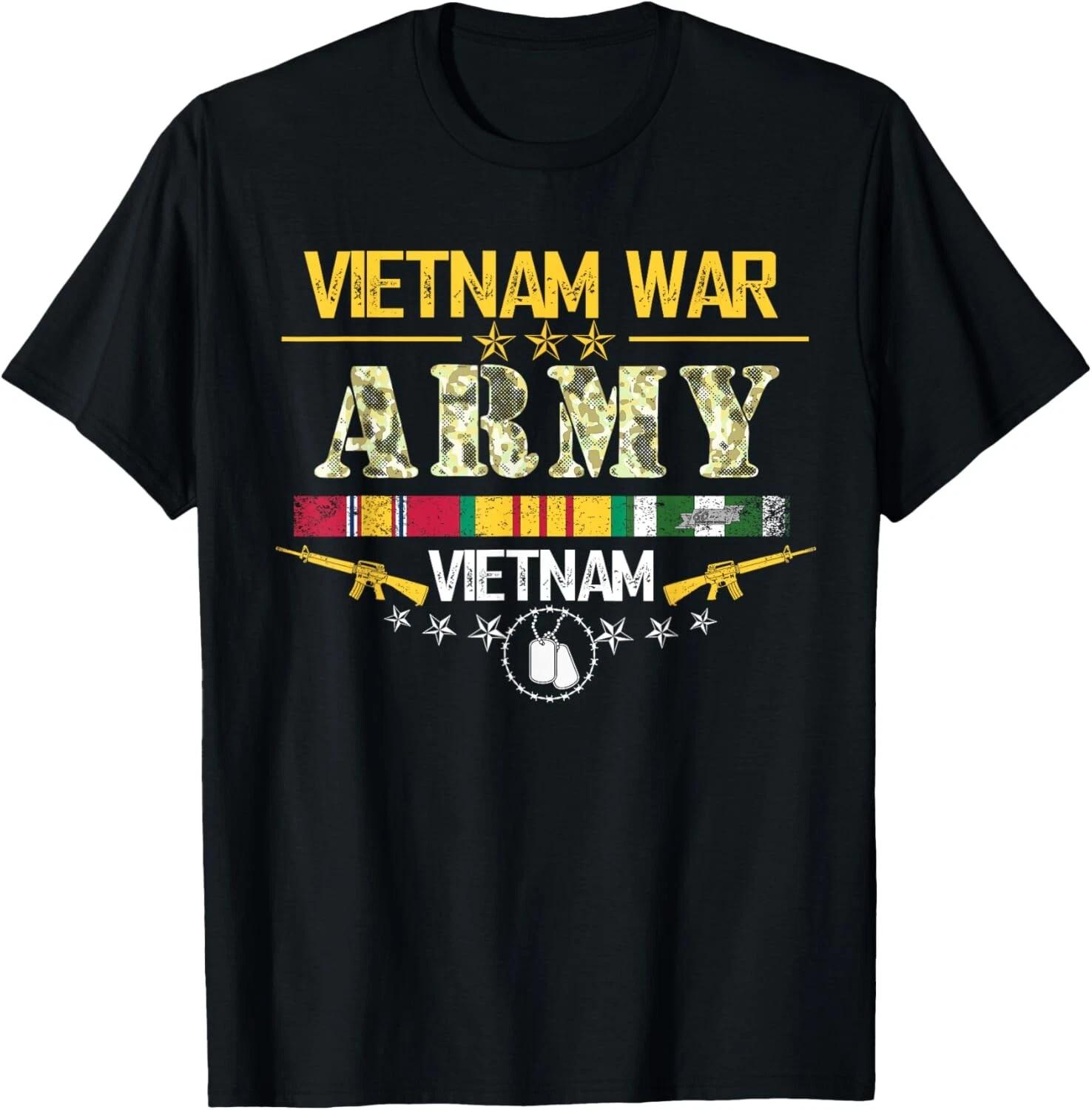 Vietnam Veteran War Army T-Shirt For Those Who Served Tee Gift Unisex T-Shirt S