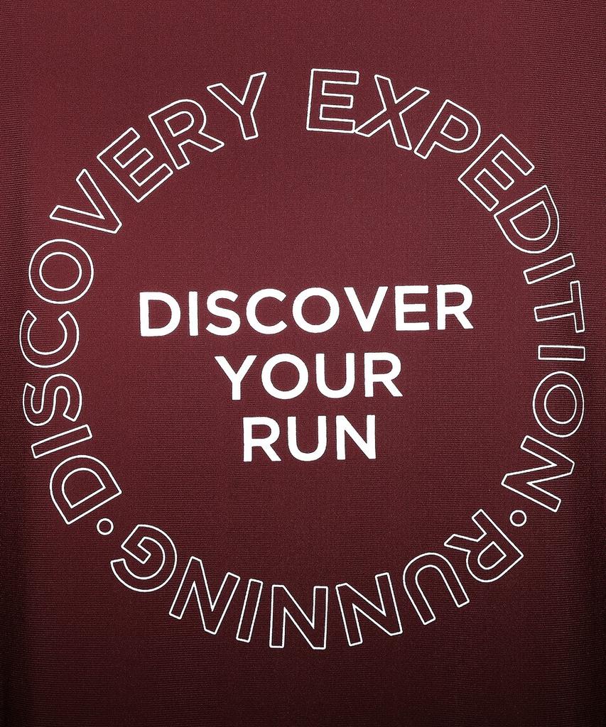 DISCOVERY EXPEDITION Men'S Performance Running T-Shirt (Burgundy)