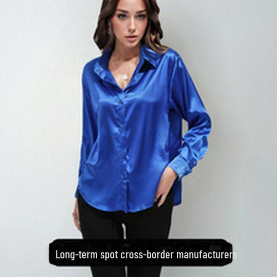 Damen Frühling/Sommer Schmaler Satin-Fischschwanzrock