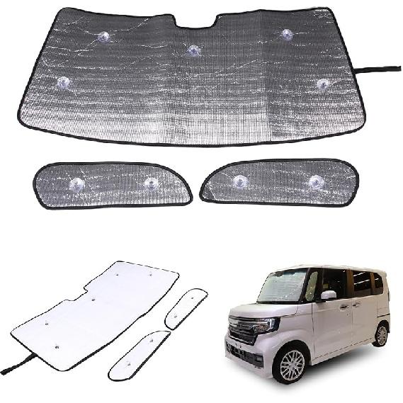 Windshield Sun Shade Compatible with Honda Odyssey 2018-2025 Foldable Front Windshield Sunshade Protector, Block UV Rays Keep Your Car Cooler