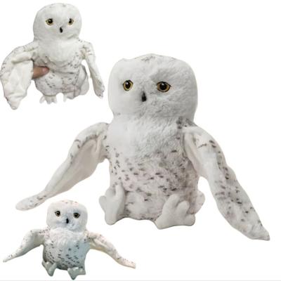 Simulated Plush Story Puppet Hand Finger Stuffed Owl Toy Birthday Gifts Owl Hand Puppet  Game Doll
