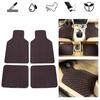 Automobile Universal Foot Pad Automobile Carpet Leather Foot Pad