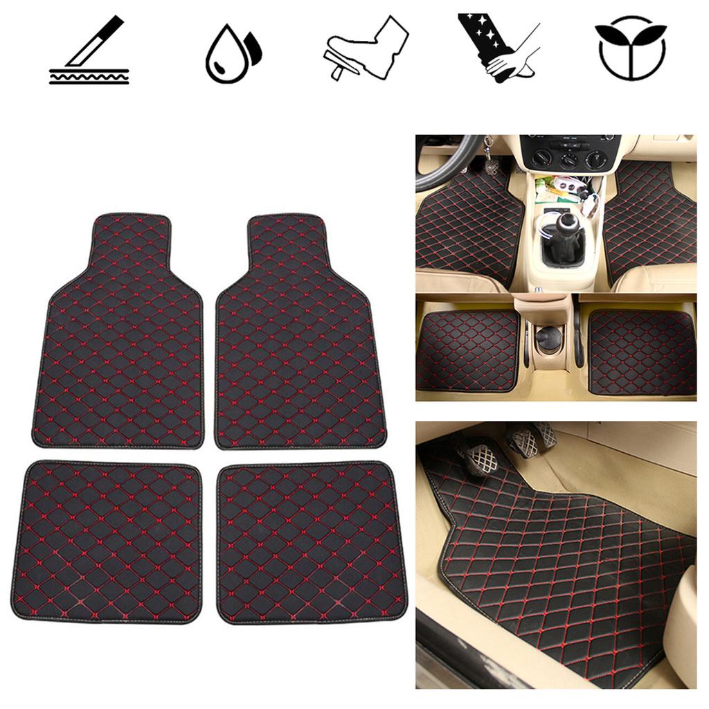 Automobile Universal Foot Pad Automobile Carpet Leather Foot Pad