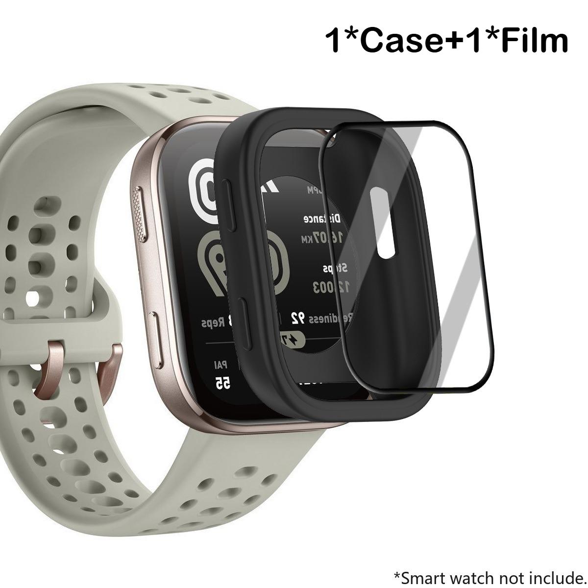 

Корпус ПК+Композитная пленка Для Amazfit Bip 6 HD Прозрачные защитные пленки Защитная крышка экрана для Amazfit Bip6 Аксессуары для корпуса for Amazfit BIP 6