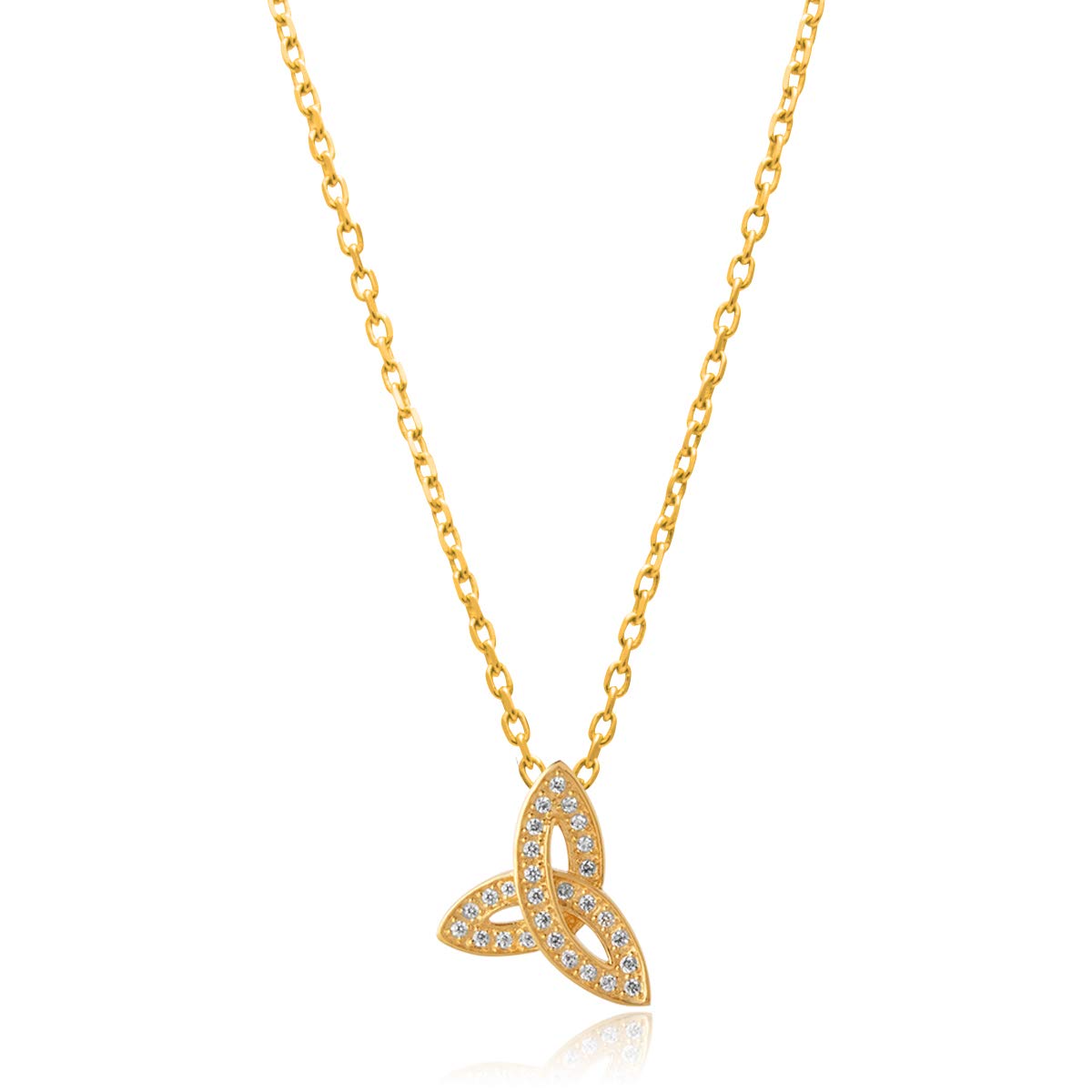 

Necklace for silver made in box John [JOHNLUKE] women, zirconia, popular, gold, K18, 925, Japan, gift, included, present, wedding, accessory, Luke,