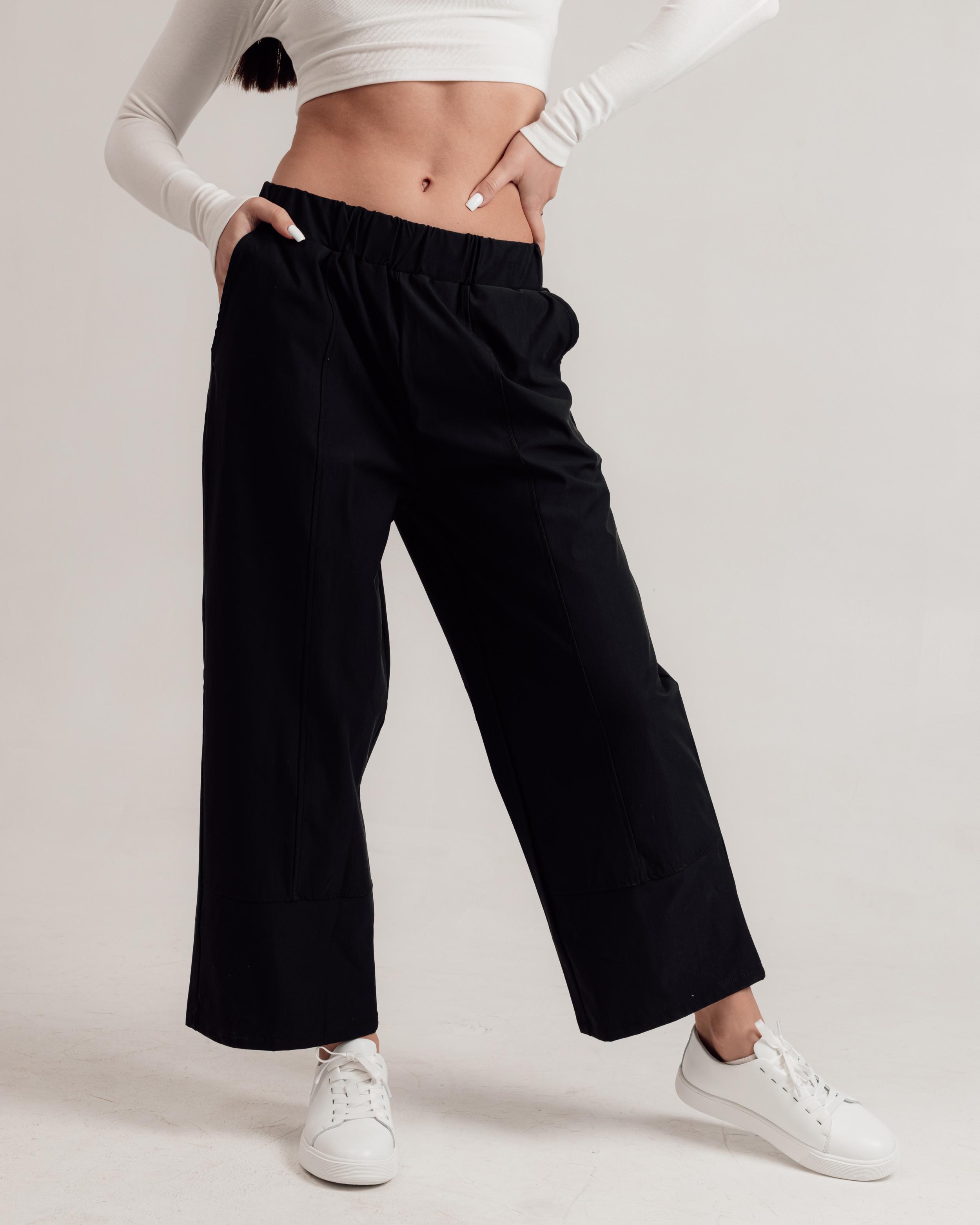 

Women s trousers Butella 16554 M black XL чорний