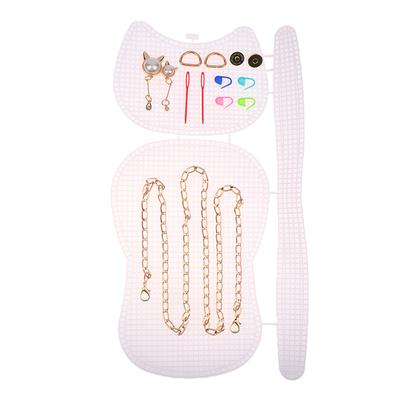 Auxiliary Weaving Plastic Mesh Kit Plastic Grid Weaving Helper Handbag Shoulder Bagf Net Cover Diy Bag Accessories