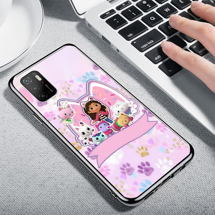 Cartoon Gabbys Dollhouse Phone Case For Xiaomi Poco X7 X6 X5 Pro F7 Ultra Redmi 15C 15 13 13C 12 12C 10 10A 10C 9 9A 9C 9T Shell