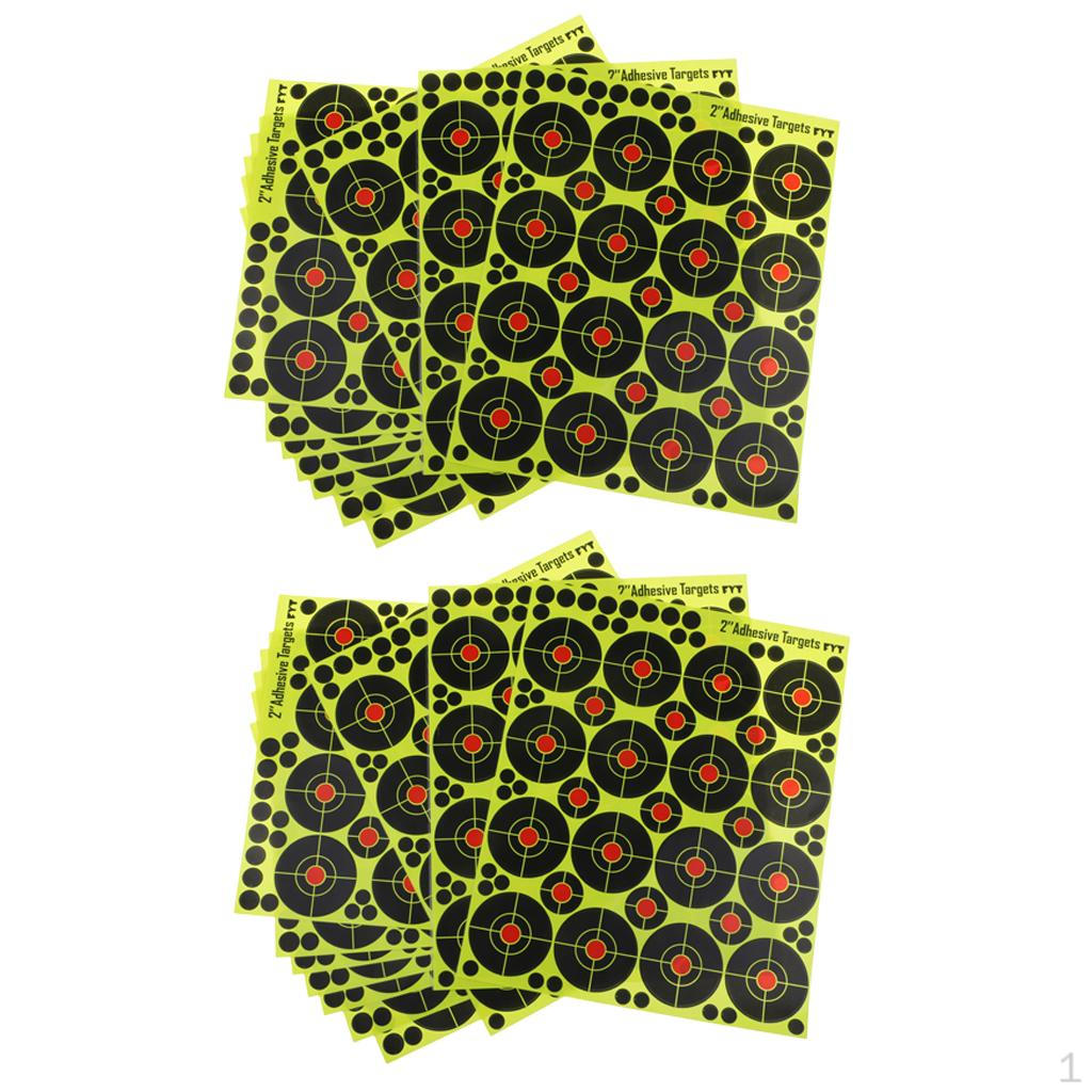 

2x 160pcs Reactive Splatter Dia. 5cm Paper Target