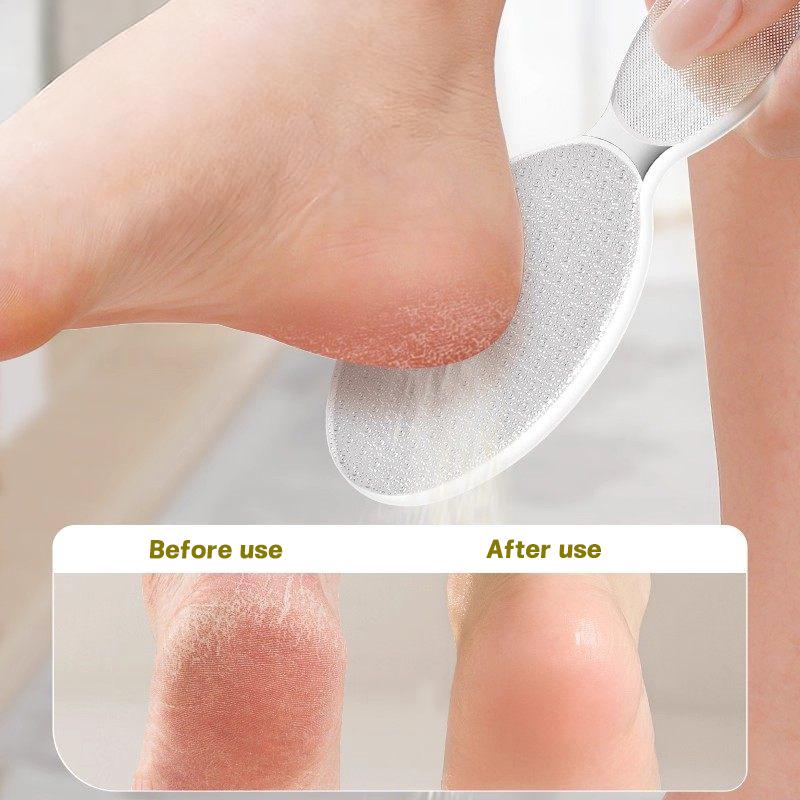 Double-Sided Nano Glass Foot File Exfoliating Foot Grinder For Hard Dead Skin Callus Remover Pedicure Foot Scrubber Care Tool