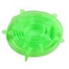 Silicone Stretch Lids, 6 Pack Reusable Silicone Lids, Durable Food Storage Silicone Covers for Bowl, Meet Most Containers