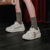 MLB Cushioning Low-Top Casual Shoes Unisex Beige Brown Sneakers 3ASXCL-MLB4399