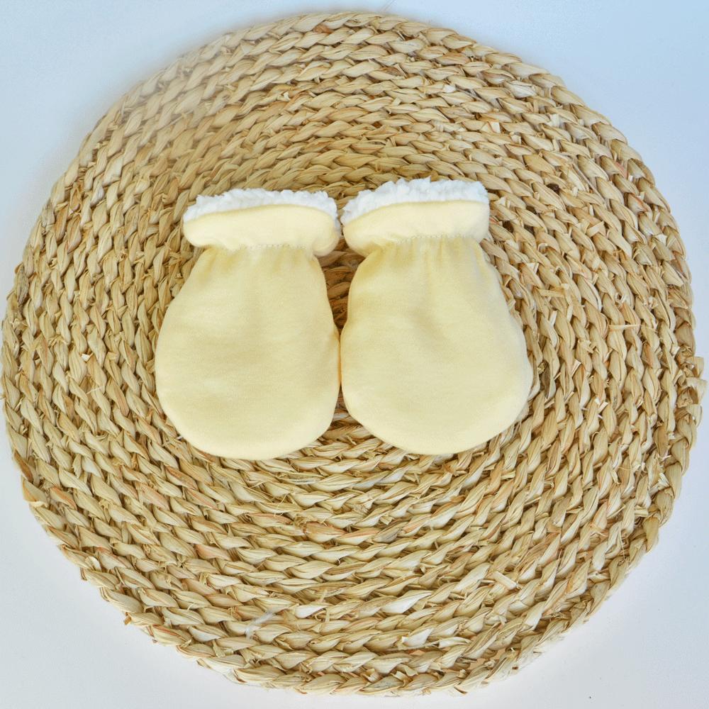 Baby Mittens 0-24Months with Anti-Scratch Protection Winter Thermal Gloves for Newborns Mittens Soft Cotton Baby Hand Covers