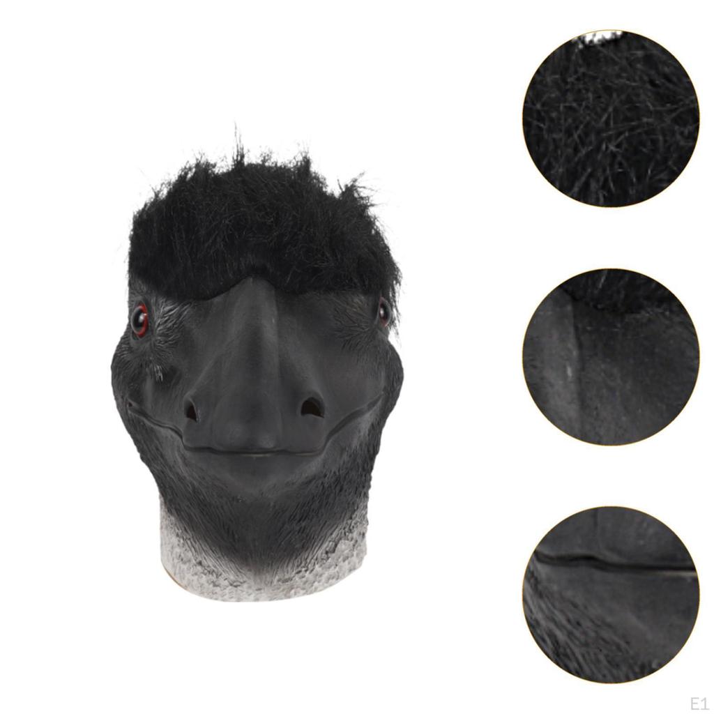 Halloween Mask Animal Headgear Carnival Fancy Dress Latex for Costume