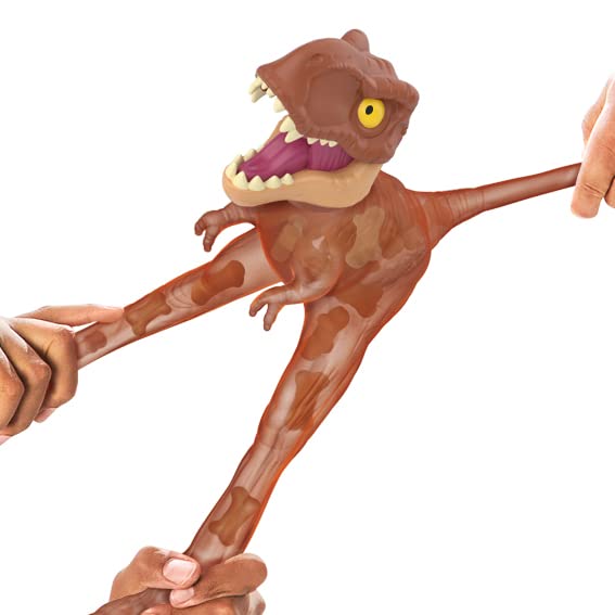 Goo Jit Zu Jurassic World Large SupaGoo Stretchable Squishy Dinosaur Figure Heroes, T.Rex 7.5-inch