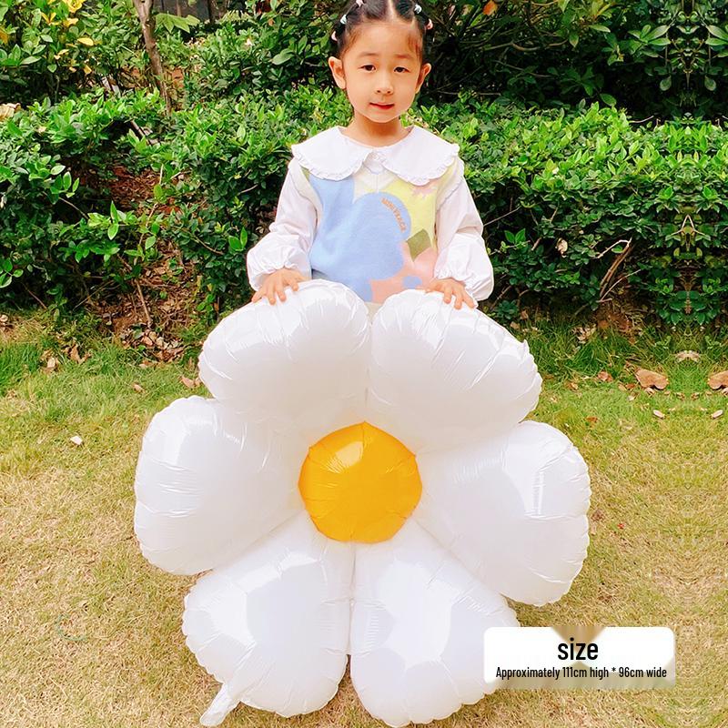 White Number Balloons for Kids' First Birthday Party Decorations