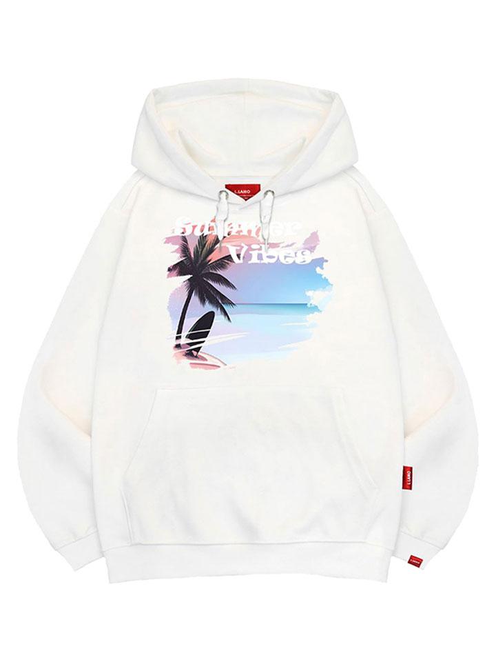 Summer Vibe Hoodie Unisex Big Size M~4Xl (A Type)