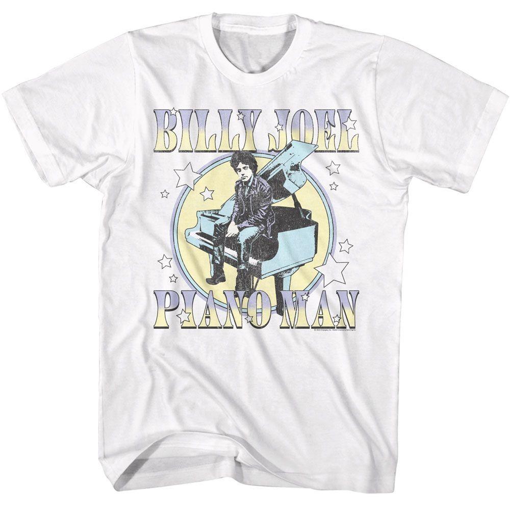 Billy Joel Pastel Piano Man Music Shirt Unisex T-Shirt XXXL