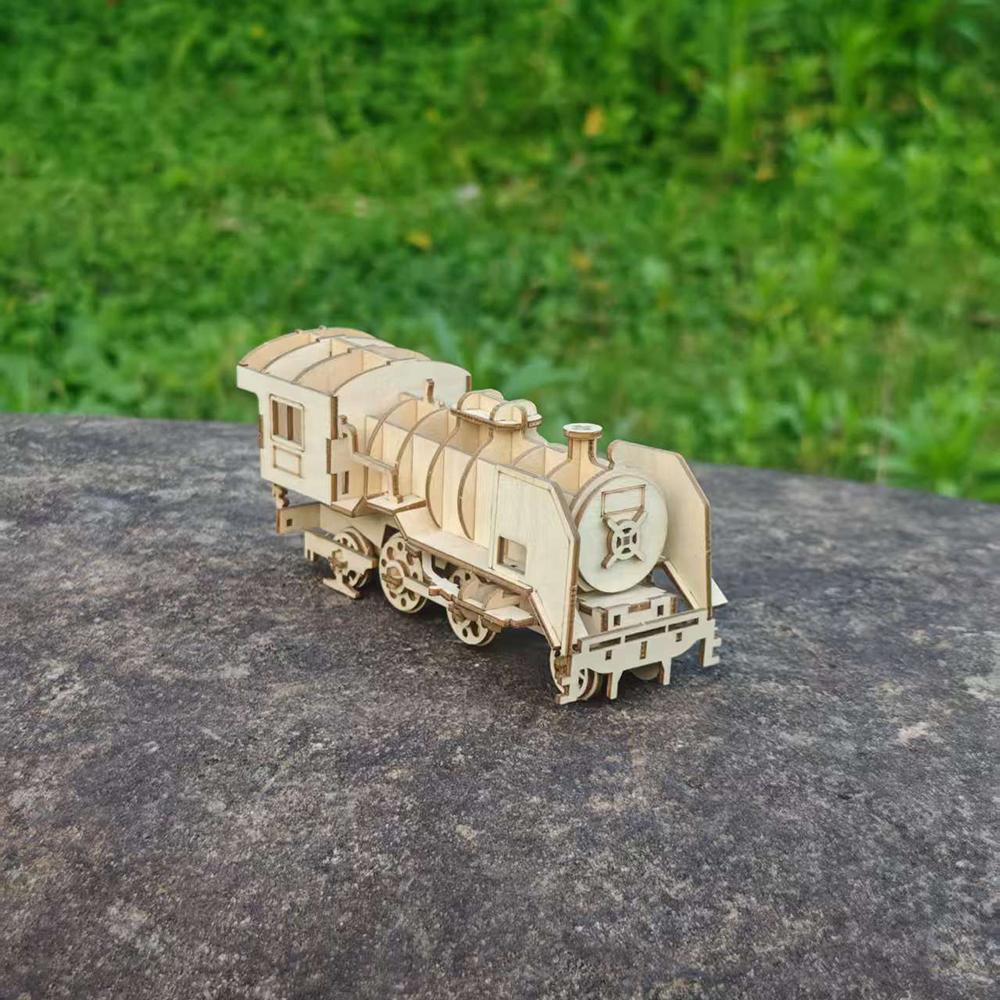 (2Pcs)Build Your Own 3D Wooden Puzzle Model Kit - A Fun And Educational DIY Gift