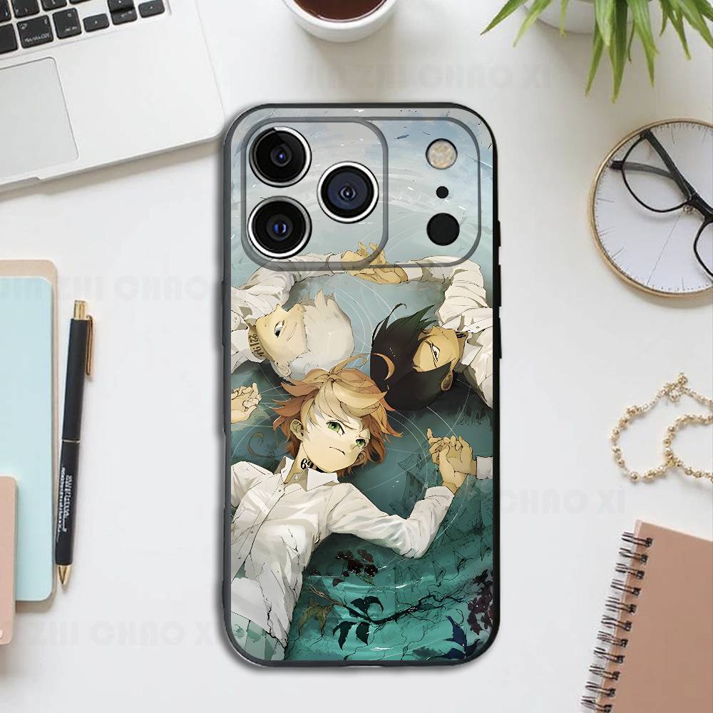 

Yakusoku No N-Neverland Silicone Soft Phone Case For IPhone17 16 15 14 13 12 11 Pro Max Plus X XR SE Cover iPhone13PROMAX