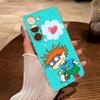 Classic Cartoon Characters-R-Rugrats Clear Soft Silicone Phone Case for Samsung Galaxy A71, A70, A52, A51, A40, A30